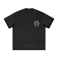 Purple Hearts Oversized Heavyweight Cotton T-Shirt (Unisex)