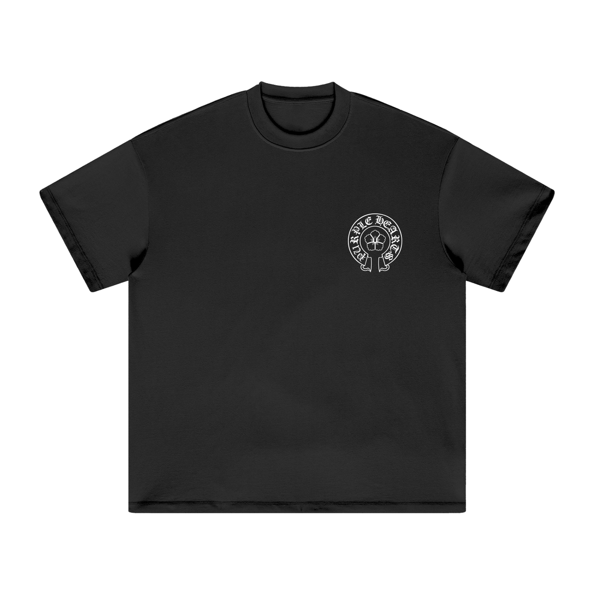 Purple Hearts Oversized Heavyweight Cotton T-Shirt (Unisex)