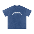 Taehyung Snow Washed Oversized Heavyweight Cotton T-Shirt (Unisex)