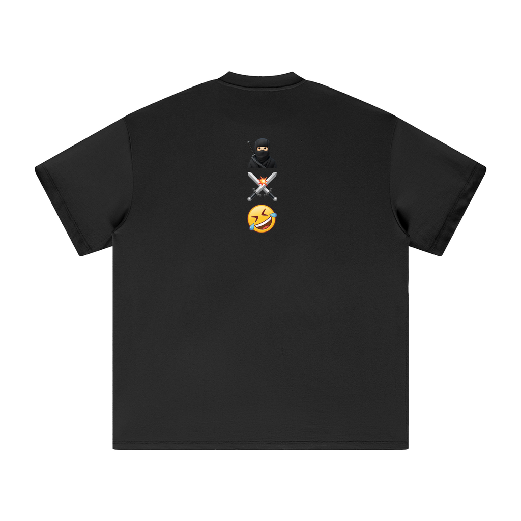 Hu-Ligan Oversized Heavyweight Cotton T-Shirt (Unisex)