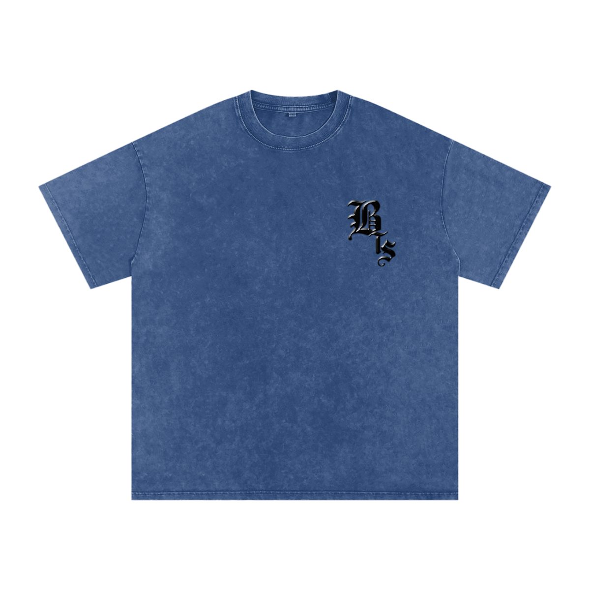 Arirang Snow Washed Oversized Heavyweight Cotton T-Shirt (Unisex)