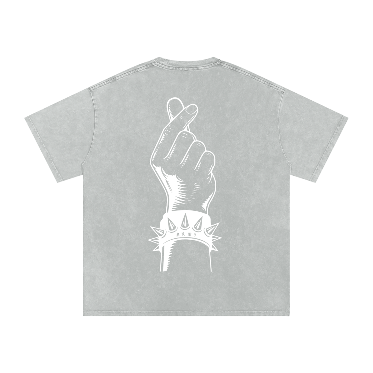Namjoon Snow Washed Oversized Heavyweight Cotton T-Shirt (Unisex)